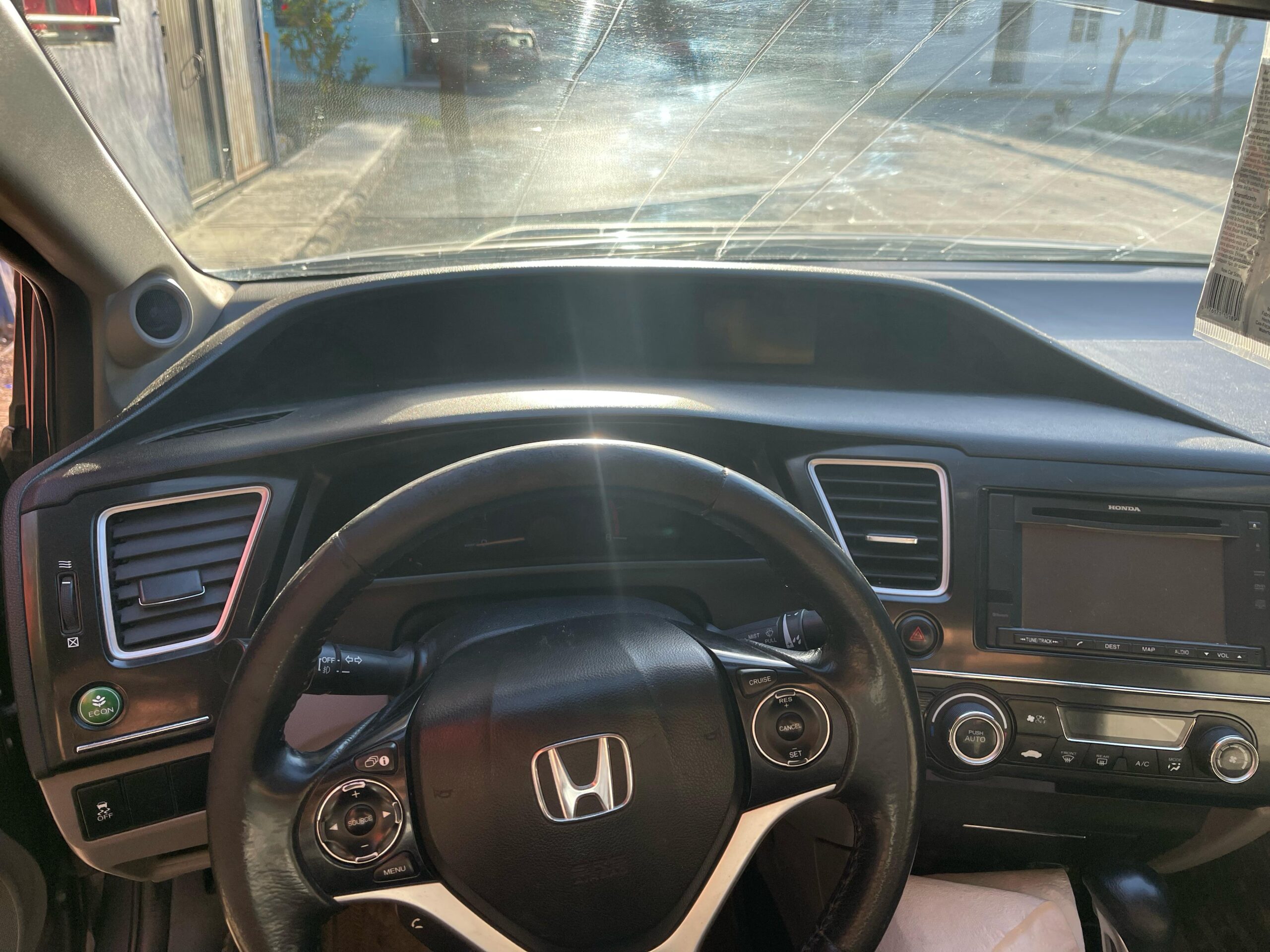 
								Honda civic 2015 EXL Navy full									
